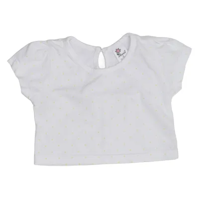 T-shirt (Wit, Meerkleurig) van Annie Katoen