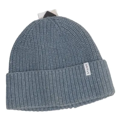 Beanie (Blue) from Stuhf Acrylic, Recycled cotton, Recycled polyester