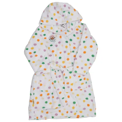 Bathrobe (White, Multicolored) from Pippi Långstrump Cotton