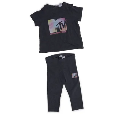 Set (Grå) från H&M Baby Bomull, Elastan