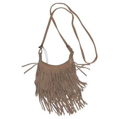Skuldertaske (Beige) fra American Eagle Outfitters Bomuld, Ruskind