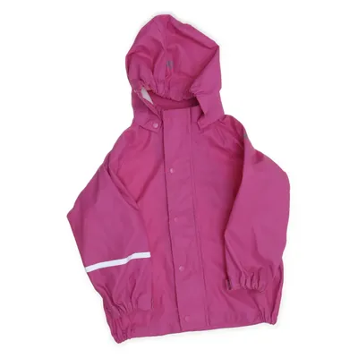 Rain jacket (Pink) from Caretec Polyester, Polyurethane