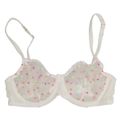 BH (Vit, Flerfärgad) från Mimi Holliday Elastan, Polyamid, Polyester, Silke
