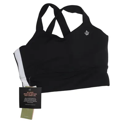 Sport-BH (Svart) från Workout Empire Elastan, Polyester