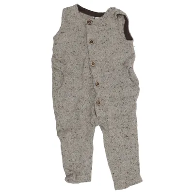 Rompers (Gray, Brown) from Joha Merino wool, Viscose
