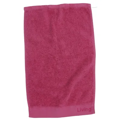 Håndklæde (Pink) fra Living by Hemtex Bomuld