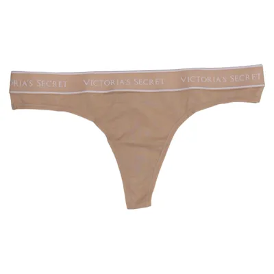 Strings (Beige) de Victoria's Secret Coton, Élasthane, Modal, Polyamide, Polyester