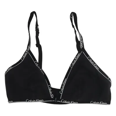 Bralette (Sort) fra Calvin Klein Bomuld, Elastan