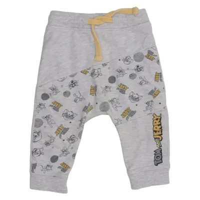 Mjukisbyxor (Grå, Gul) från Tom and Jerry Bomull, Polyester