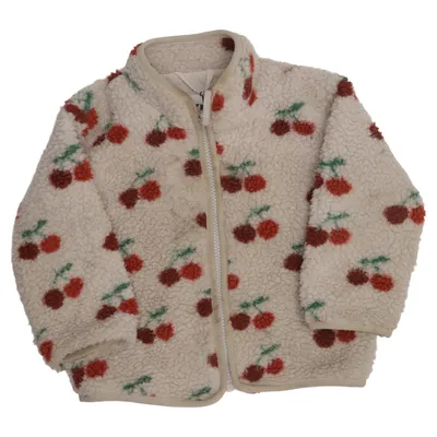 Fleecejacke (Beige, Rot, Grün) von Rikiki Polyester
