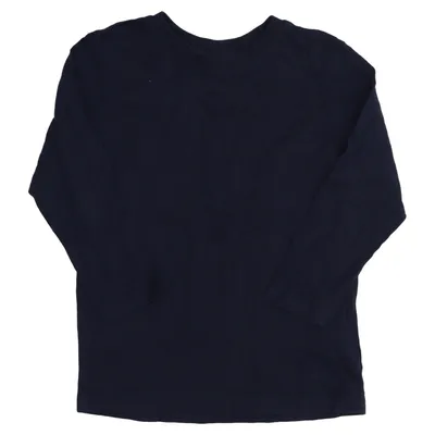 Long sleeve T-shirt (Blue) from Friboo Cotton