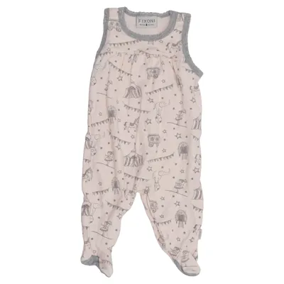 Barboteuse (Rose, Gris) de Fixoni Coton