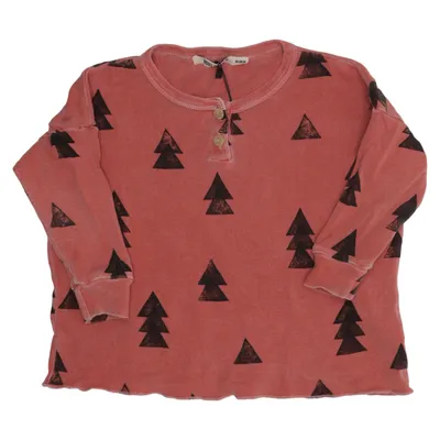 Henley shirt (Pink, Black) from Bobo Choses Cotton