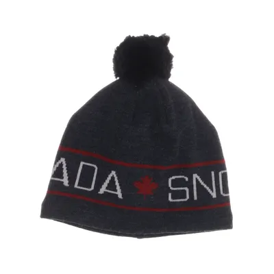 Pompon muts (Grijs, Rood, Wit) van Canada Snow Acryl, Polyester
