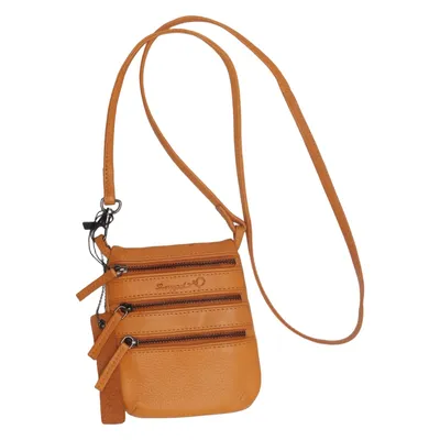 Mobile bag (Brown) from NYPD Leather