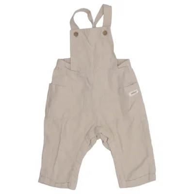 Hängselbyxor (Beige) från Newbie by KappAhl Bomull