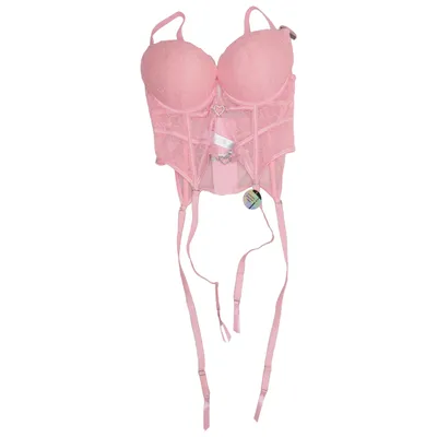 Bustier (Rosa) från Censored Elastan, Polyamid, Polyester