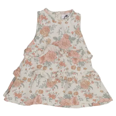 Dress (White, Pink, Green) from Petter & Kajsa Cotton, Elastane