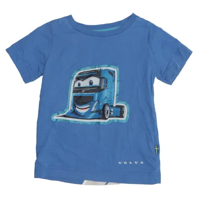 T-shirt (Blå) fra Volvo Økologisk bomuld