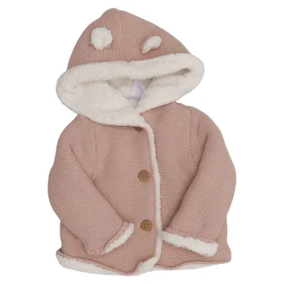 Cardigan (Roze, Wit) van Carter's Katoen, Polyester