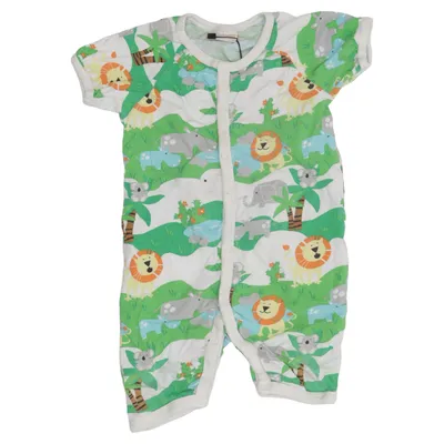 Sparkdräkt (Flerfärgad) från Baby by Lindex Ekologisk bomull