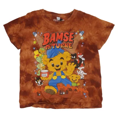 T-shirt (Brun, Flerfärgad) från Bamse Bomull