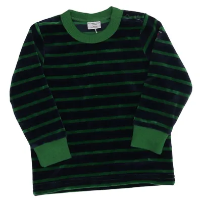 Tröja (Blå, Grön) från Polarn O. Pyret Bomull, Polyester