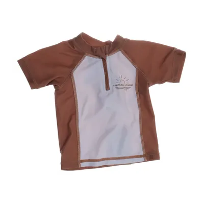 UV beschermende kleding (Bruin) van Little Dutch Elastaan, Polyester