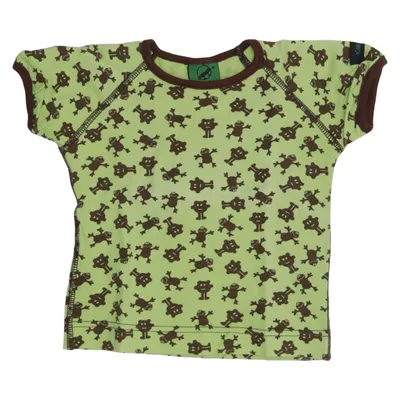 T-shirt (Green, Brown) from Kameleont Design Cotton