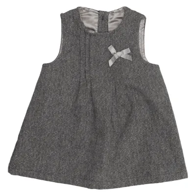 Dress (Gray) from St. Bernard Acrylic, Metallic fiber, Polyamide, Polyester, Wool