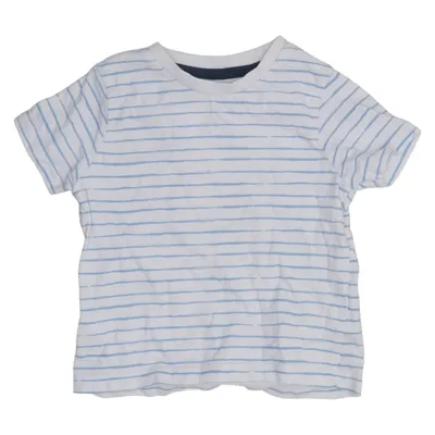 T-shirt (Blanc, Bleu) de F&F Coton