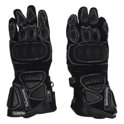 Motorcycle gloves (Black) from Halvarssons Elastane, Polyester, Polyurethane