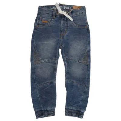 Jeans (Blå) fra Lab Industries by KappAhl Bomuld, Elastan, Polyester