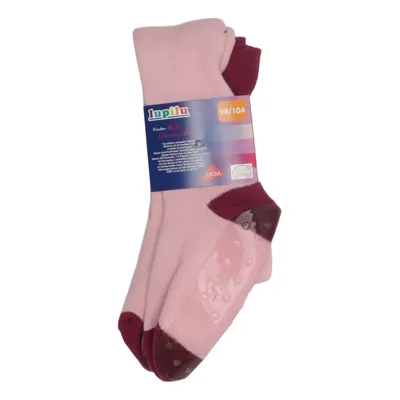 Collants polaires (Rose, Marron) de Lupilu Coton, Élasthane, Polyamide