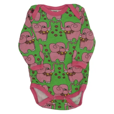 Body (Grön, Rosa, Flerfärgad) från Småfolk Bomull