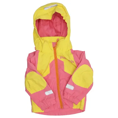 Regnjakke (Pink, Gul, Orange) fra Pollop Polyester