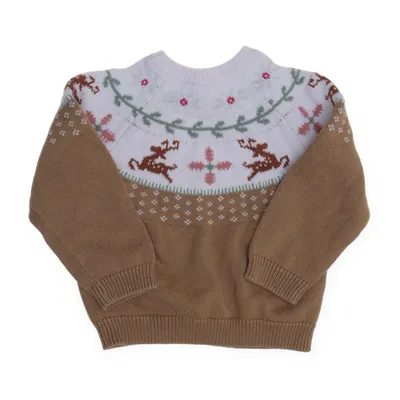 Christmas sweater (Green, White, Multicolored) from Hema Acrylic, Cotton
