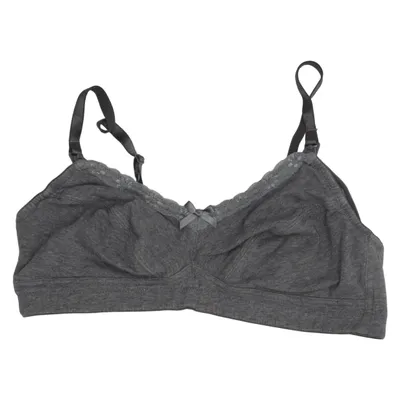 Bralette (Grå) fra BPC Bonprix Collection Økologisk bomuld
