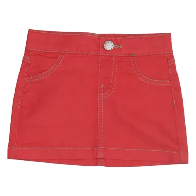 Jeanskjol (Röd) från United Colors of Benetton Bomull, Elastan, Polyester