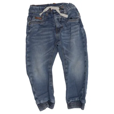 Jeans (Blue) from Lab Industries by KappAhl Cotton, Elastane, Polyester