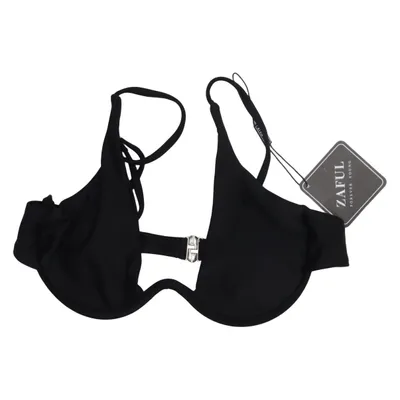 Haut de bikini (Noir) de Zaful Élasthane, Polyamide