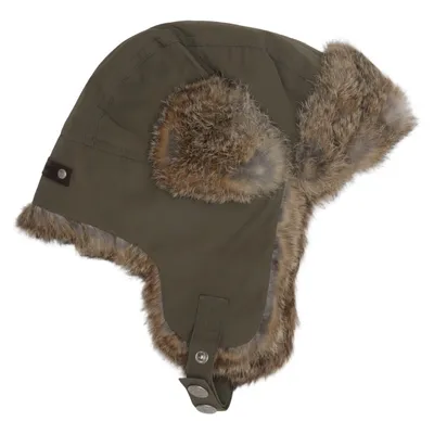 Chapeau de trappeur (Marron, Vert) de Lexington Coton, Duvet, Plume, Polyamide, Polyester, Fourrure de lapin