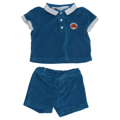 Set (Blauw, Wit) van Jacadi Katoen