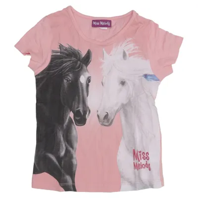 T-shirt (Pink, Multicolored) from Miss Melody