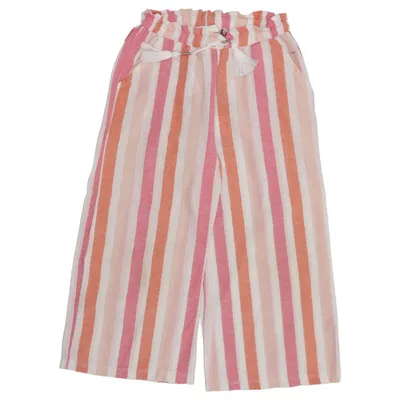 Palazzo pants (White, Pink, Orange) from Jubel Cotton, Metallic fiber