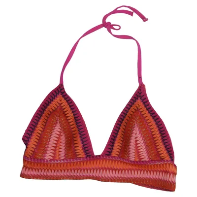 Bikini top (Pink, Orange, Purple) from Undiz Metallic fiber, Polyamide, Polyester