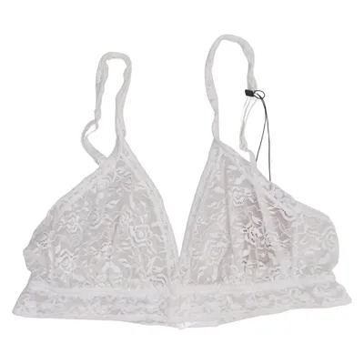 Bralette (Wit) van Lace Laboratory Elastaan, Polyamide