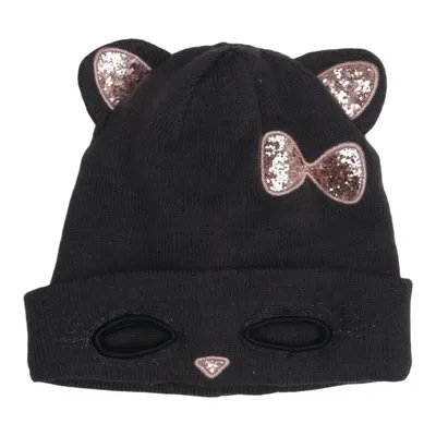 Beanie-Mütze (Grau, Pink) von Dopo Dopo Girls Acryl
