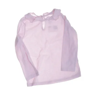 Langærmet t-shirt (Pink) fra OshKosh B'gosh Bomuld, Polyester