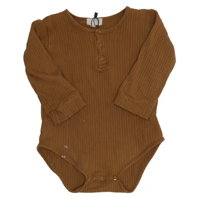Body (Marron) de The Simple Folk Élasthane, Coton biologique